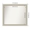 Romano Narrow Non-Beveled Custom Framed Bathroom Vanity Wall Mirror